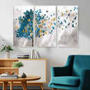 Tree Butterfly Abstract Tree and Butterfly Wall Art Canvas