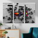 RedBull Formula 1 Canvas Wall Art Print