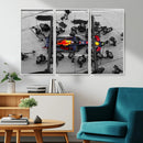 RedBull Formula 1 Canvas Wall Art Print