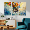 UP-Inspired Floating House with Balloons Canvas Art –