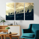 Fellowship Journey Wall Art – Fantasy Adventure Canvas Print by MyGreatCanvas | Canvas Wall Art Prints | Photo Prints & Wall Decor