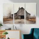 Farmhouse Rustic Barn Wall Art Canvas Print – Framed and by MyGreatCanvas | Canvas Wall Art Prints | Photo Prints & Wall Decor