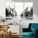 Yosemite Valley Wall Art Canvas Print – Framed and Ready to