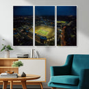Michigan Stadium Night Game Wall Art – Sports Arena Aerial by MyGreatCanvas | Canvas Wall Art Prints | Photo Prints & Wall Decor