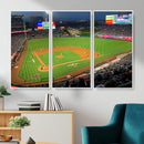 Angel Stadium Aerial Canvas Print – Los Angeles Angels