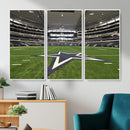 Dallas Cowboys Football Team Print - Arlington AT&T Stadium