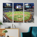 Citi Field Wall Art Print | 3-Panel New York Mets Baseball