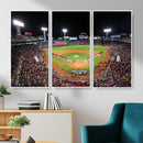 Fenway Park Wall Art Canvas Print | Large Baseball Stadium