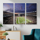 New England Patriots Football Team Print - Foxborough