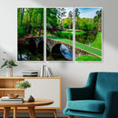 Augusta National Golf Club Wall Art - Panoramic Bridge & by MyGreatCanvas | Canvas Wall Art Prints | Photo Prints & Wall Decor