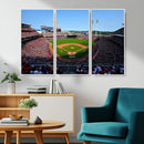 Cincinnati Reds Baseball Canvas Print - American Ball