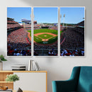 Cincinnati Reds Baseball Canvas Print - American Ball