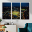 Michigan Wolverines Football Team Print - Michigan Stadium