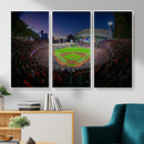 Houston Astros Baseball Print Canvas - Houston Minute Maid