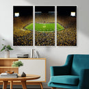 Stadium in Michigan Wall Art Canvas Print, Framed American