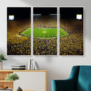 Stadium in Michigan Wall Art Canvas Print, Framed American