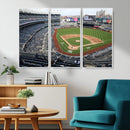 New York Yankees Baseball Team Print - Yankee Stadium Wall