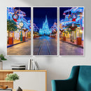 Disney Wall Art | Castle Large Wall Art Disney Magic Kingdom