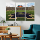 Notre Dame Stadium Giclee Canvas Print | Triptych Wall Art