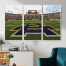 Football Stadium Wall Art – Framed Sports Field Canvas