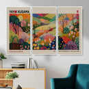 Framed Yayoi Kusama 1986 Wall Art Print – Japanese Wall Art