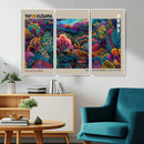 Framed Japanese 1986 Wall Art Print, Yayoi Kusama 1986 Wall