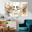 Beautiful Birds Wall Art – Framed Watercolor Branch Canvas by MyGreatCanvas | Canvas Wall Art Prints | Photo Prints & Wall Decor
