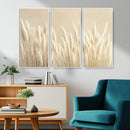 Grass Wall Art Print - Elegant Neutral Decor for Living