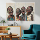 Shai Yossef Print - Joyful Childhood Canvas Wall Art -