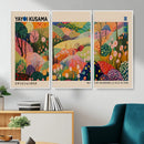 Yayoi Kusama Japanese Art Canvas Print, Abstract Art, Large