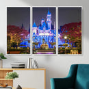 Disney Castle Wall Art Canvas Print – Magical Fairytale