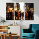 Abstract Jazz Art Wall Art Canvas Print – Colorful Musical