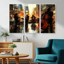 Jazz Wall Art Canvas Print – Colorful Musical Instrument