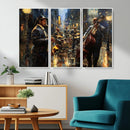 Jazz Canvas Wall Art Print – Abstract African American Music