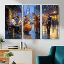 Colorful Jazz Wall Art - African American Music Canvas Print