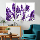 Lavender Flower Wall Art Canvas Print by MyGreatCanvas | Canvas Wall Art Prints | Photo Prints & Wall Decor