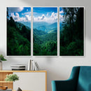 Tropical Jungle Wall Art Canvas Print – Framed Lush Valley by MyGreatCanvas | Canvas Wall Art Prints | Photo Prints & Wall Decor