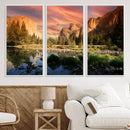 Yosemite Valley Wall Art Canvas Print – El Capitan Sunset