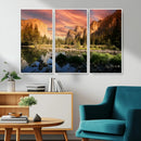 Yosemite Valley Wall Art, El Capitan Sunset Canvas Print, by MyGreatCanvas | Canvas Wall Art Prints | Photo Prints & Wall Decor