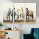 Wild Horses Wall Art Canvas Print, Framed Running Horses Art by MyGreatCanvas | Canvas Wall Art Prints | Photo Prints & Wall Decor