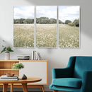 Charming Daisy Field Wall Art Canvas Print – Framed Pastel by MyGreatCanvas | Canvas Wall Art Prints | Photo Prints & Wall Decor