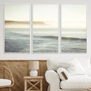 Coastal Cliffs Wall Art Canvas Print – Misty Ocean Seascape