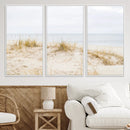Beach Dunes Wall Art Canvas Print – Framed Serene Coastal by MyGreatCanvas | Canvas Wall Art Prints | Photo Prints & Wall Decor