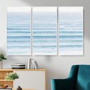 Ocean Wave Surfer Wall Art – Framed Minimal Seascape Canvas by MyGreatCanvas | Canvas Wall Art Prints | Photo Prints & Wall Decor