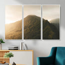 Mountain Wall Art – Framed Sunset Landscape Canvas Artwork, by MyGreatCanvas | Canvas Wall Art Prints | Photo Prints & Wall Decor