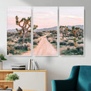 Joshua Tree Park Wall Art Canvas Print – Framed Desert Road by MyGreatCanvas | Canvas Wall Art Prints | Photo Prints & Wall Decor