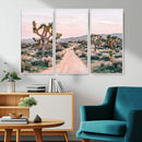 Joshua Tree Wall Art Canvas Print – Framed Desert Road Scene by MyGreatCanvas | Canvas Wall Art Prints | Photo Prints & Wall Decor