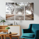 Cypress Tunnel Wall Art – Framed Misty Road Canvas Artwork, by MyGreatCanvas | Canvas Wall Art Prints | Photo Prints & Wall Decor