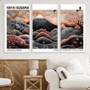 Yayoi Kusama Wall Art Canvas Print – Framed Japanese Dot Art