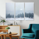 Winter Forest Wall Art Canvas Print – Framed Snowy Landscape by MyGreatCanvas | Canvas Wall Art Prints | Photo Prints & Wall Decor
